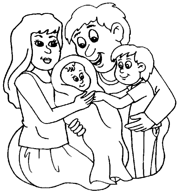 Dibujo para colorear: Bebé (Personajes) #86720 - Dibujos para Colorear e Imprimir Gratis