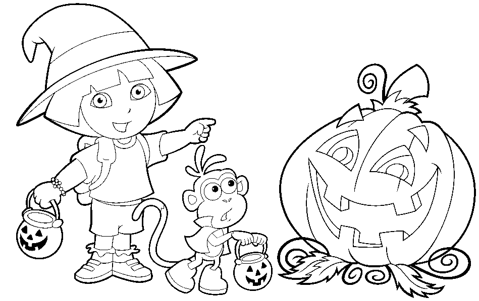 Dibujo para colorear: Bruja (Personajes) #108385 - Dibujos para Colorear e Imprimir Gratis