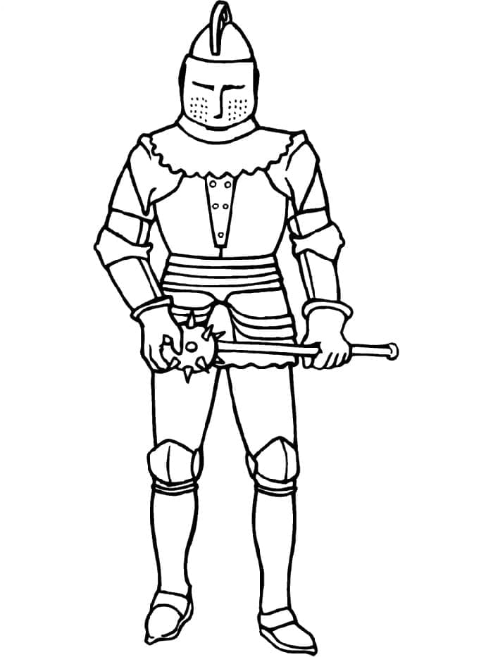 Dibujo gratuito Caballero #183381 de la coleccion Personajes para imprimir