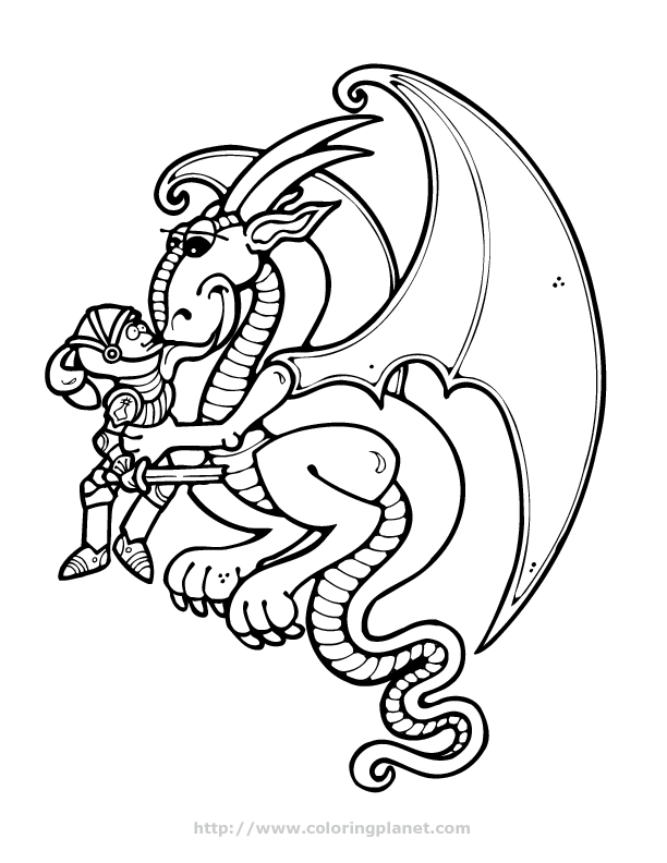 Dibujo para colorear: Caballero (Personajes) #87095 - Dibujos para Colorear e Imprimir Gratis