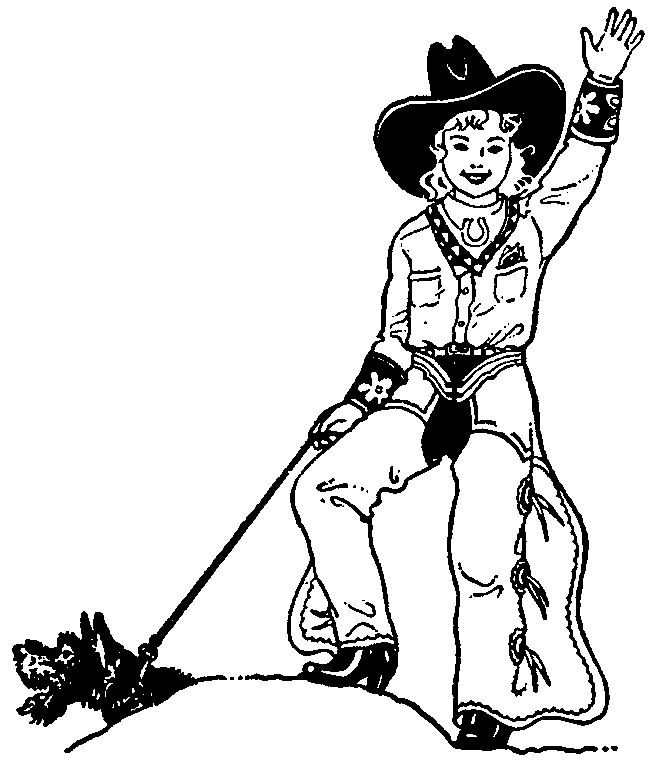 Dibujo para colorear: Cowboy (Personajes) #91504 - Dibujos para Colorear e Imprimir Gratis