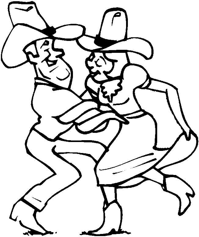 Dibujo para colorear: Cowboy (Personajes) #91506 - Dibujos para Colorear e Imprimir Gratis