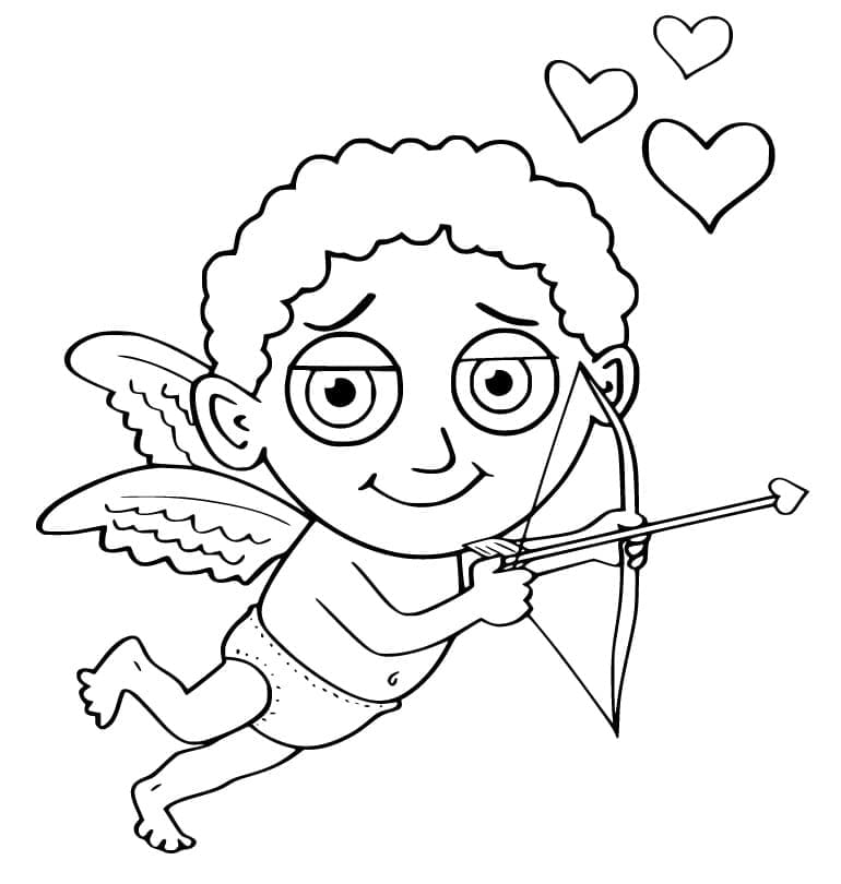 Dibujo gratuito Cupido #196300 de la coleccion Personajes para imprimir