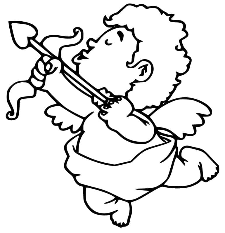 Dibujo gratuito Cupido #196303 de la coleccion Personajes para imprimir