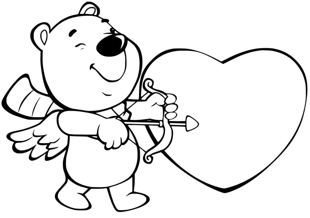 Dibujo gratuito Cupido #196307 de la coleccion Personajes para imprimir