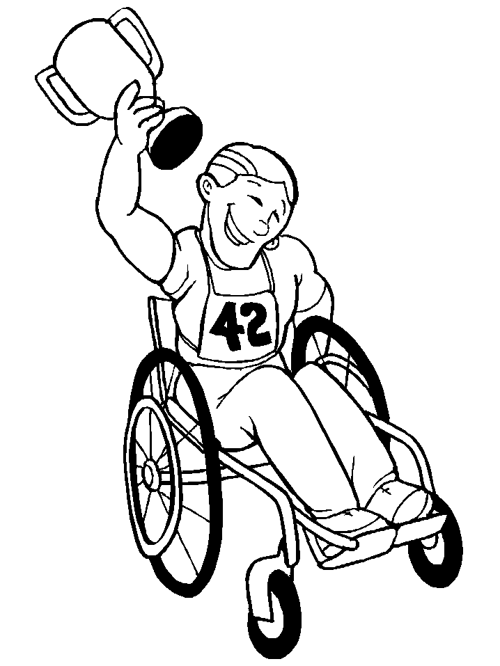 Dibujo para colorear: Discapacitado (Personajes) #98515 - Dibujos para Colorear e Imprimir Gratis