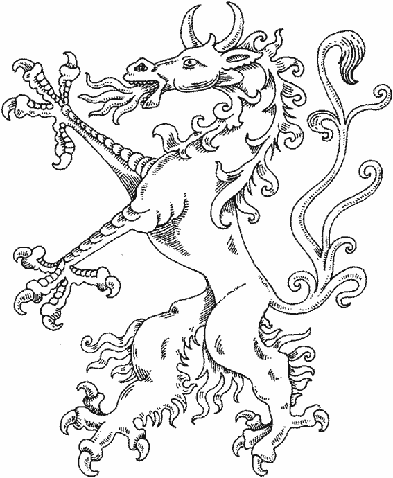 Dibujo para colorear: Dragón (Personajes) #148560 - Dibujos para Colorear e Imprimir Gratis