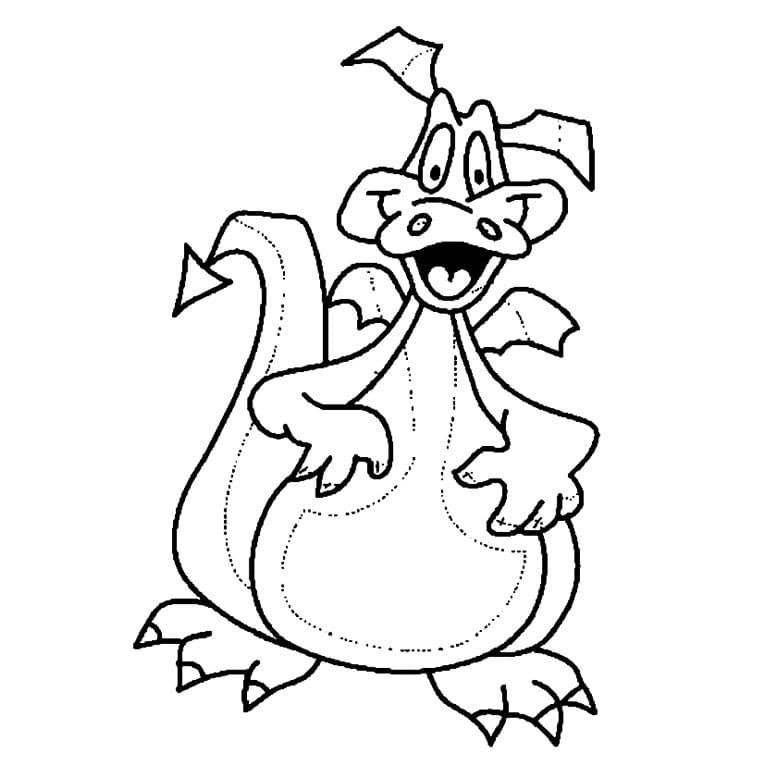 Dibujo gratuito Dragón #173297 de la coleccion Personajes para imprimir