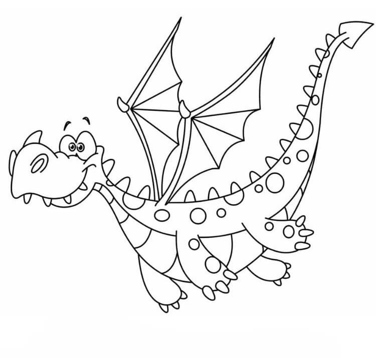 Dibujo gratuito Dragón #218245 de la coleccion Personajes para imprimir