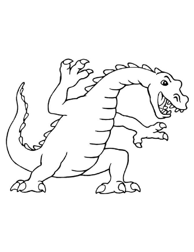 Dibujo gratuito Dragón #5704 de la coleccion Personajes para imprimir