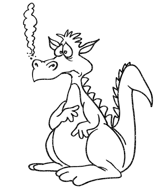 Dibujo gratuito Dragón #5737 de la coleccion Personajes para imprimir