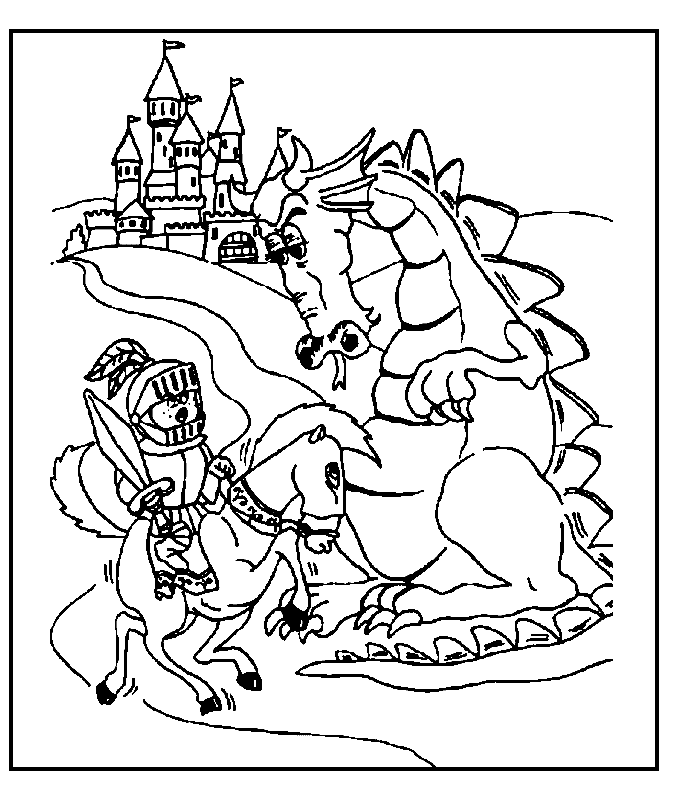 Dibujo gratuito Dragón #5776 de la coleccion Personajes para imprimir