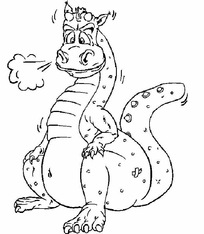 Dibujo gratuito Dragón #5793 de la coleccion Personajes para imprimir