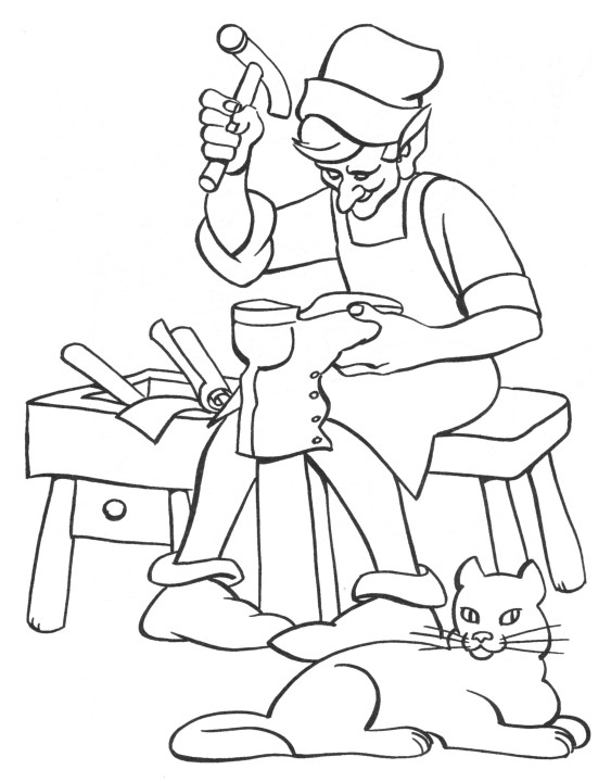 Dibujo para colorear: Duende (Personajes) #93949 - Dibujos para Colorear e Imprimir Gratis