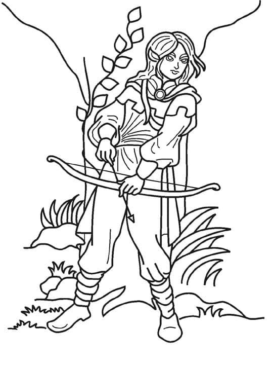 Dibujo gratuito Elfo #193730 de la coleccion Personajes para imprimir Dibujo gratuito Elfo #193730 de la coleccion Personajes para imprimir