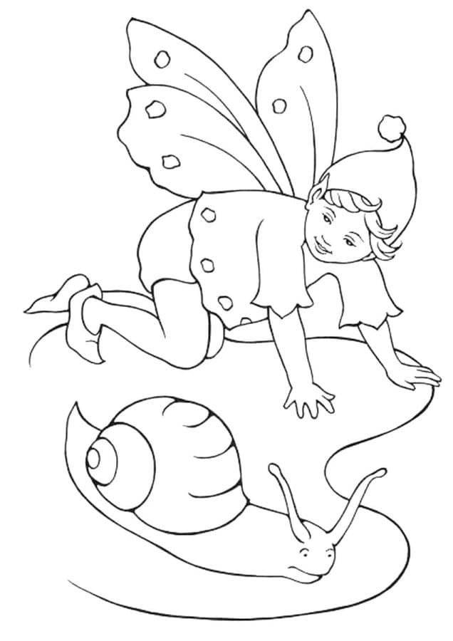 Dibujo gratuito Elfo #193731 de la coleccion Personajes para imprimir