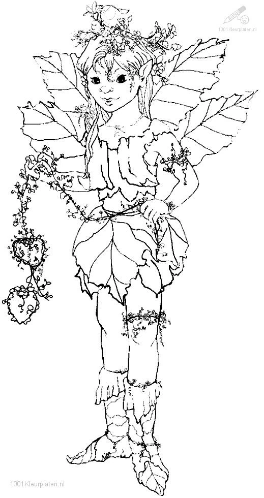 Dibujo gratuito Elfo #93891 de la coleccion Personajes para imprimir