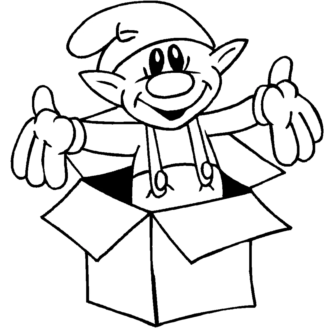 Dibujo gratuito Elfo #93894 de la coleccion Personajes para imprimir