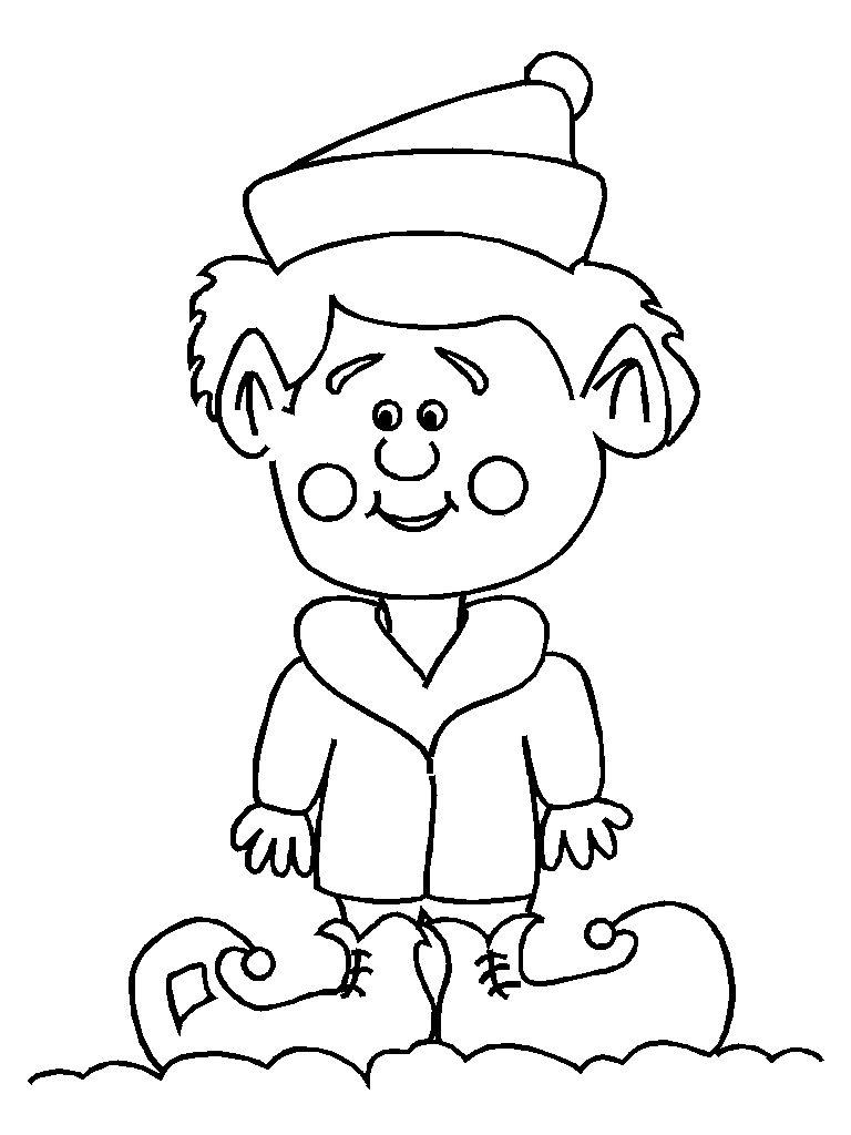 Dibujo gratuito Elfo #93906 de la coleccion Personajes para imprimir