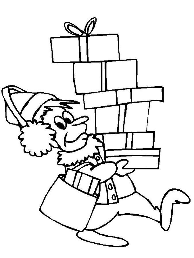 Dibujo gratuito Elfo #93983 de la coleccion Personajes para imprimir