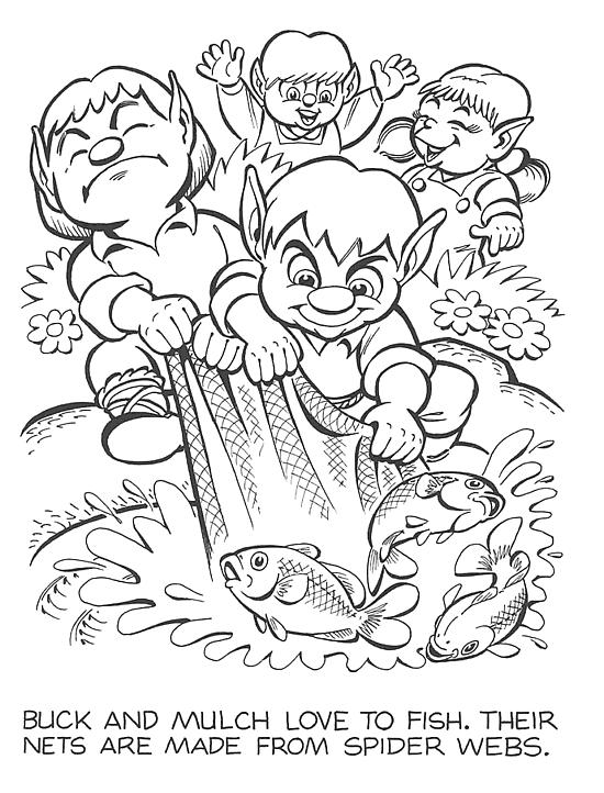 Dibujo gratuito Elfo #93986 de la coleccion Personajes para imprimir