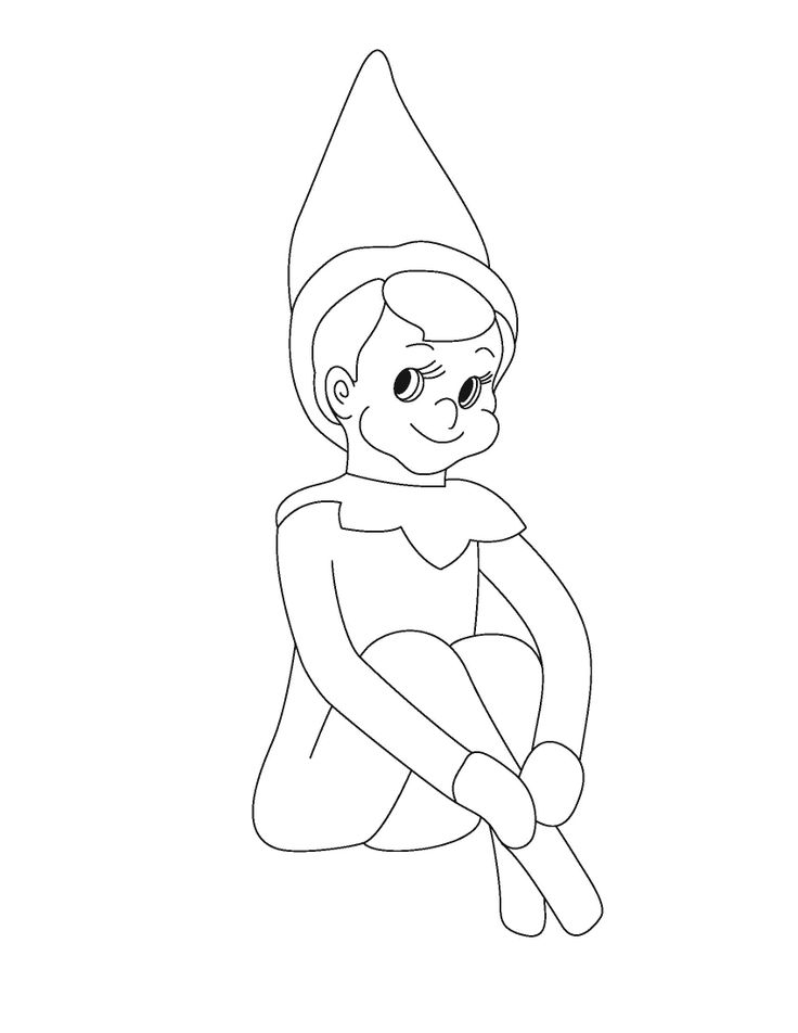 Dibujo gratuito Elfo #94129 de la coleccion Personajes para imprimir