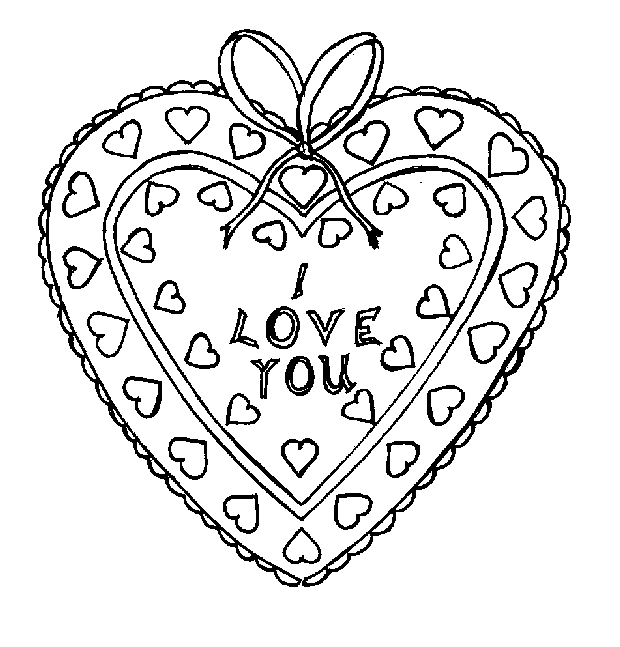 Dibujo para colorear: En amor (Personajes) #88543 - Dibujos para Colorear e Imprimir Gratis