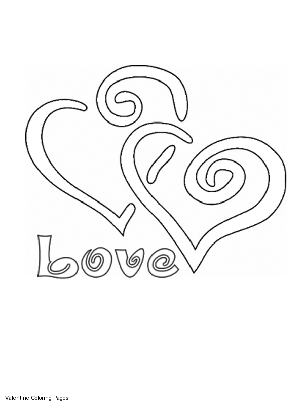 Dibujo para colorear: En amor (Personajes) #88561 - Dibujos para Colorear e Imprimir Gratis
