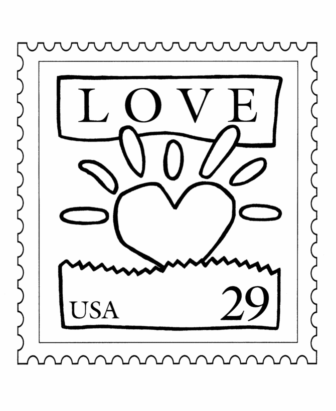 Dibujo para colorear: En amor (Personajes) #88652 - Dibujos para Colorear e Imprimir Gratis