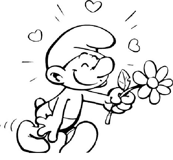 Dibujo para colorear: En amor (Personajes) #88689 - Dibujos para Colorear e Imprimir Gratis