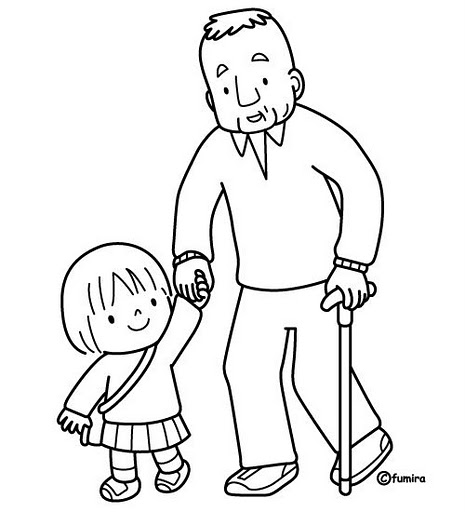 Dibujo para colorear: Familia (Personajes) #95247 - Dibujos para Colorear e Imprimir Gratis