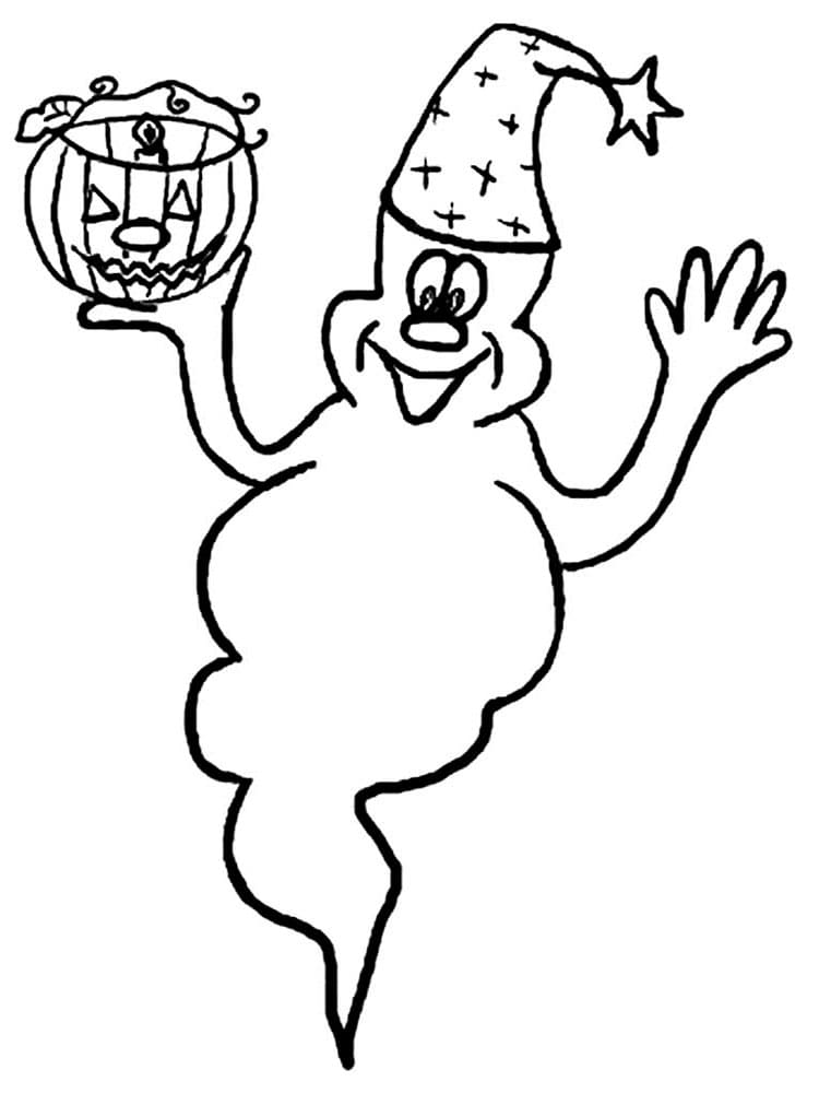Dibujo gratuito Fantasma #189392 de la coleccion Personajes para imprimir