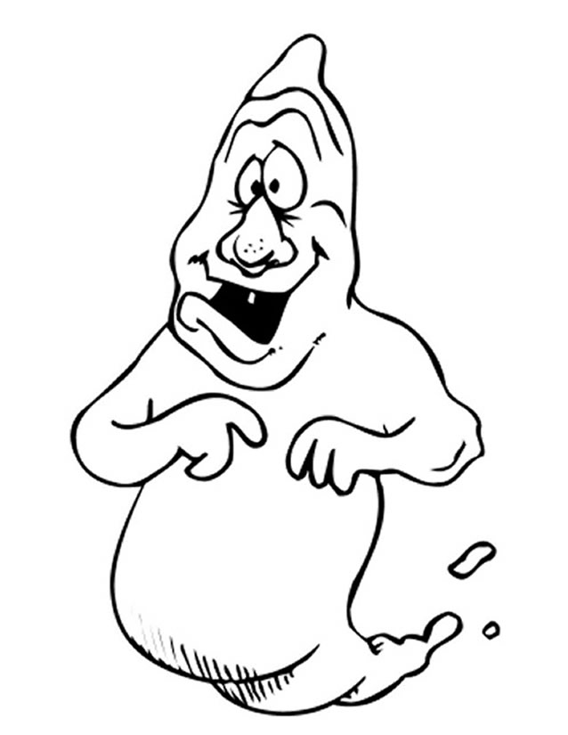 Dibujo para colorear: Fantasma (Personajes) #95453 - Dibujos para Colorear e Imprimir Gratis