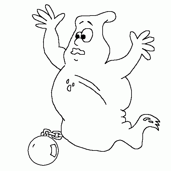 Dibujo para colorear: Fantasma (Personajes) #95469 - Dibujos para Colorear e Imprimir Gratis