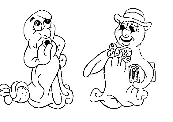 Dibujo para colorear: Fantasma (Personajes) #95532 - Dibujos para Colorear e Imprimir Gratis