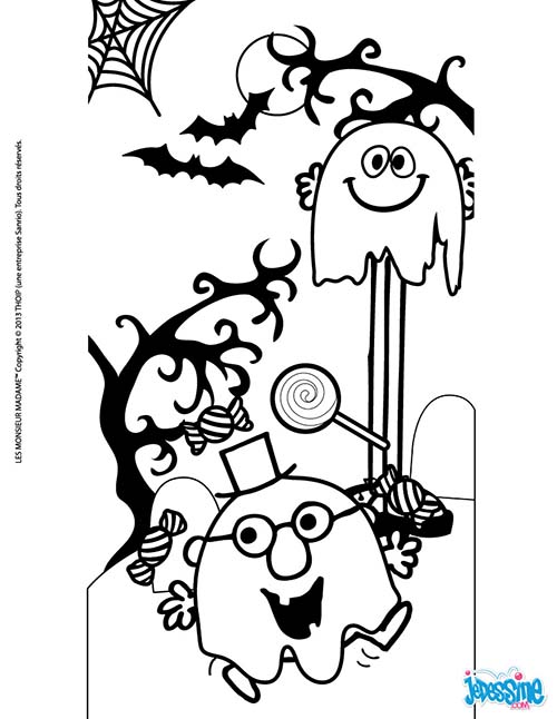 Dibujo para colorear: Fantasma (Personajes) #95646 - Dibujos para Colorear e Imprimir Gratis