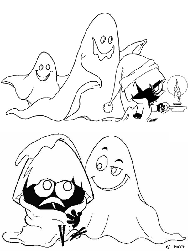 Dibujo para colorear: Fantasma (Personajes) #95650 - Dibujos para Colorear e Imprimir Gratis