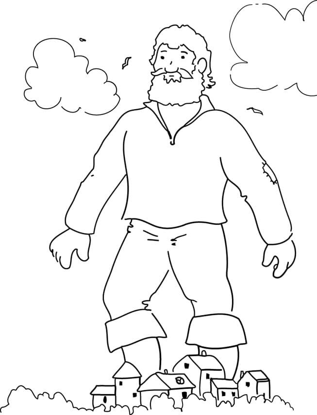 Dibujo gratuito Gigante #201562 de la coleccion Personajes para imprimir
