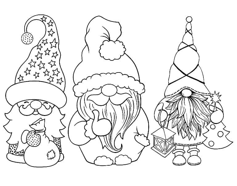 Dibujo gratuito Gnomo #204858 de la coleccion Personajes para imprimir