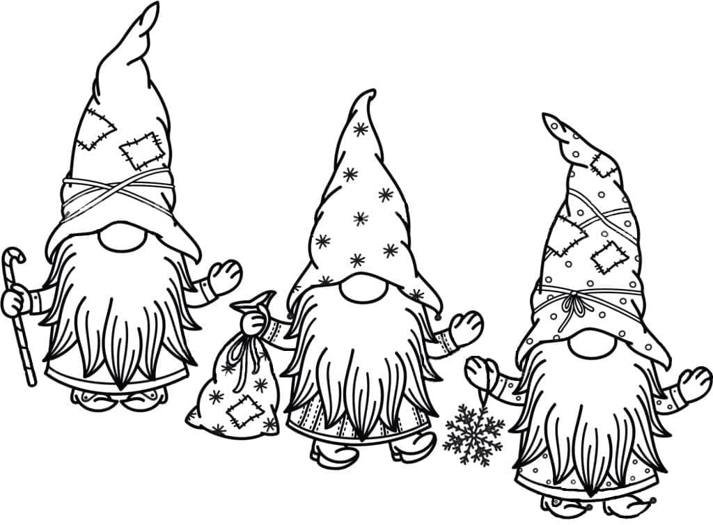 Dibujo gratuito Gnomo #204886 de la coleccion Personajes para imprimir
