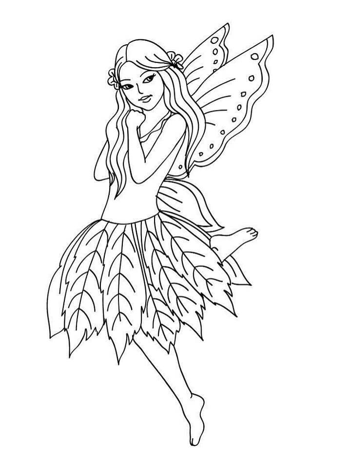 Dibujo gratuito Hada #172277 de la coleccion Personajes para imprimir