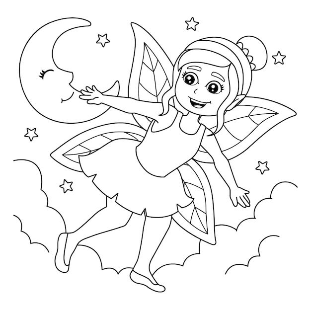 Dibujo gratuito Hada #172283 de la coleccion Personajes para imprimir