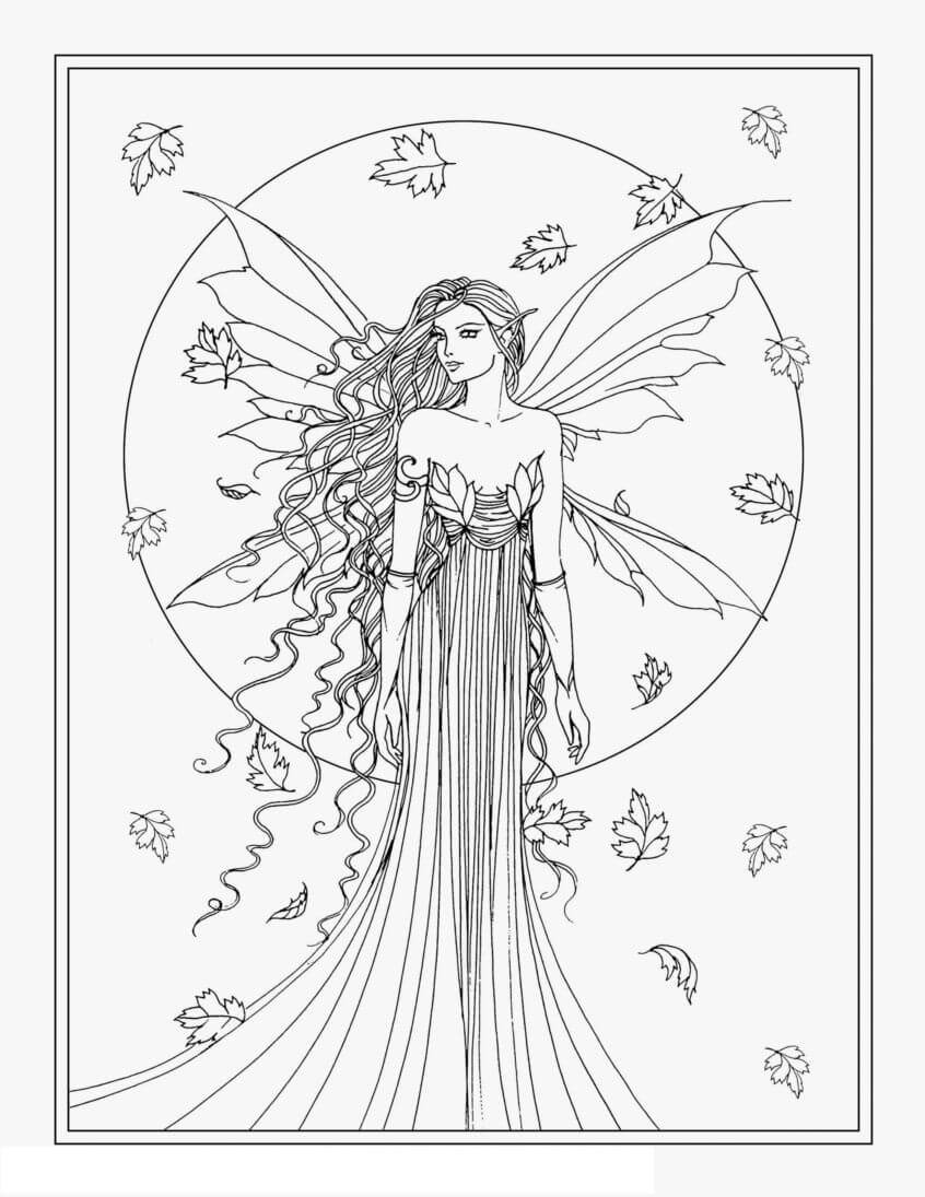 Dibujo gratuito Hada #172295 de la coleccion Personajes para imprimir