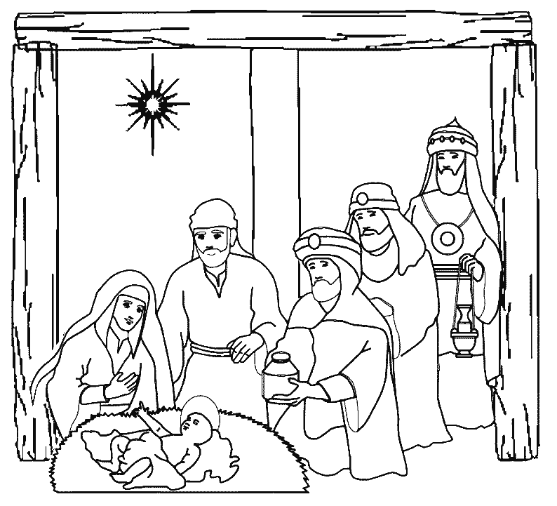 Dibujo para colorear: Jesús (Personajes) #98913 - Dibujos para Colorear e Imprimir Gratis