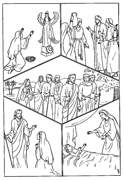 Dibujo para colorear: Jesús (Personajes) #99013 - Dibujos para Colorear e Imprimir Gratis