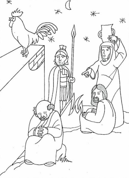 Dibujo para colorear: Jesús (Personajes) #99033 - Dibujos para Colorear e Imprimir Gratis