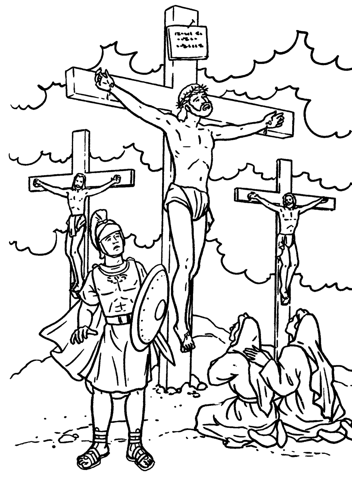 Dibujo para colorear: Jesús (Personajes) #99051 - Dibujos para Colorear e Imprimir Gratis