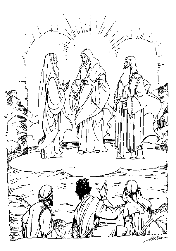 Dibujo para colorear: Jesús (Personajes) #99082 - Dibujos para Colorear e Imprimir Gratis
