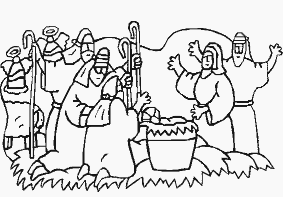 Dibujo para colorear: Jesús (Personajes) #99189 - Dibujos para Colorear e Imprimir Gratis