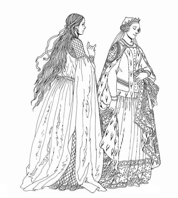 Dibujo gratuito Middle Ages #201415 de la coleccion Personajes para imprimir